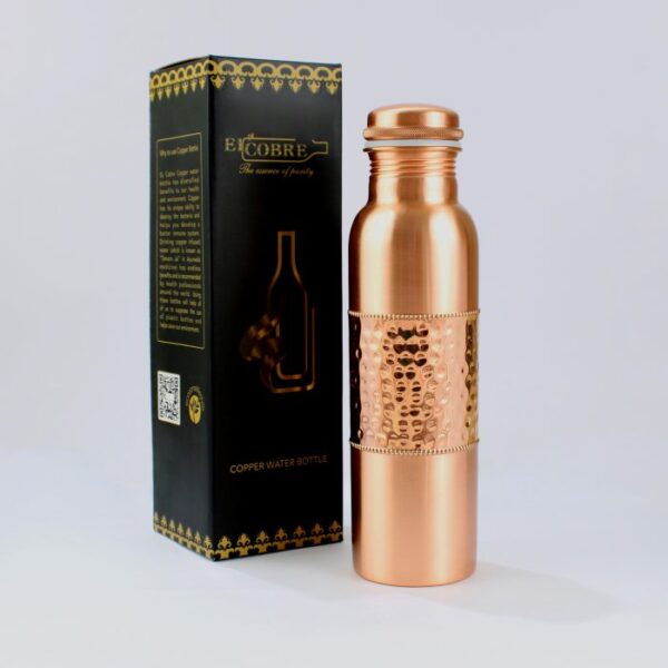 Pure copper water bottle: Mid Sequence 1L - Image 3