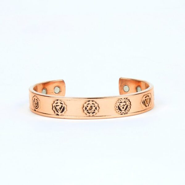 Copper magnet bracelet: model 43