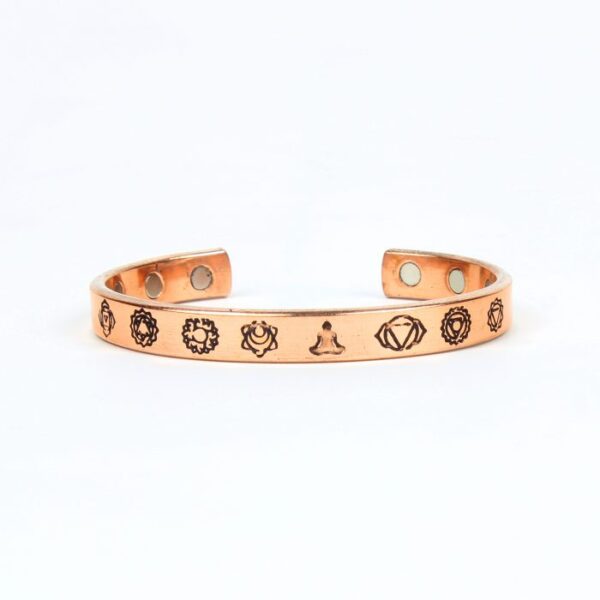 Copper magnet bracelet: model 44