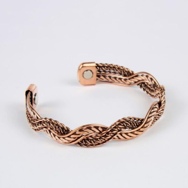 Copper magnet bracelet: model 50