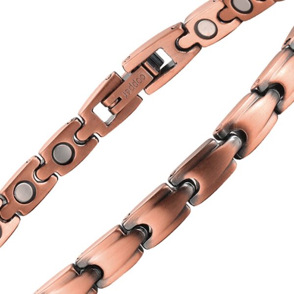 Luxury Health Bracelet of Magnetic Copper - Image 2