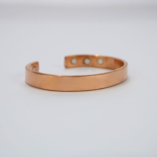 Copper magnet bracelet: model 1 with ring