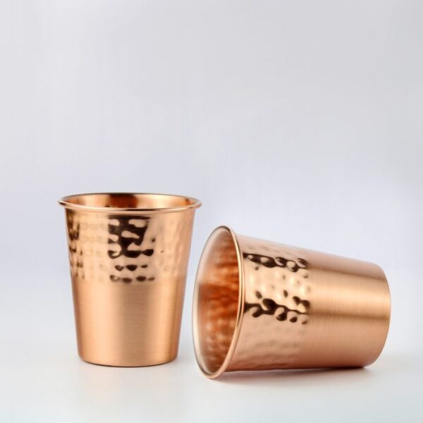 Pure copper cups: Sequence Top 250ML - set of 4